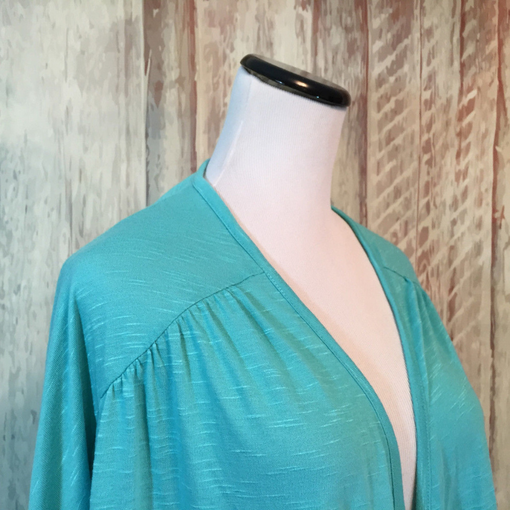 Nordstrom Zella Aqua Cool Down Wrap sz S - Picture 4 of 4